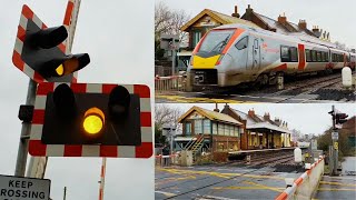 Attleborough Level Crossing Norfolk [upl. by Ariaes]