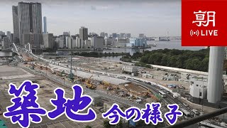 【LIVE】東京・築地ライブカメラ 湾岸やレインボーブリッジのある風景 at Tsukiji view of Tokyo waterfront and Rainbow bridge [upl. by Joscelin]