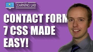 Contact Form 7 CSS to Style CF7 Submit Button Inputs Fields and Dropdown  CF7 Tuts Part 2 [upl. by Eel217]