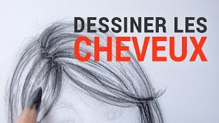 Méthode pour dessiner les cheveux [upl. by Filippo]