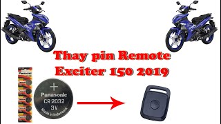 Thay pin Remote Exciter 150 2019 [upl. by Yenal]