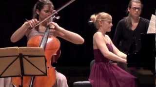 Brahms Cello Sonata op38 2d mvt Camille Thomas and Beatrice Berrut [upl. by Greenleaf]