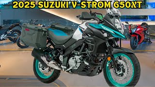 2025 Suzuki VStrom 650 XT Best New Era of Adventure Motorcycling [upl. by Ellehcem]