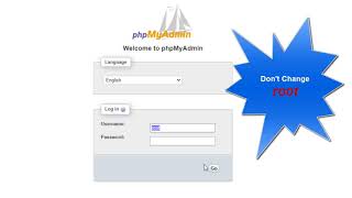 How to add Login screen with password and remove it in XAMPP phpMyAdmin [upl. by Statis385]