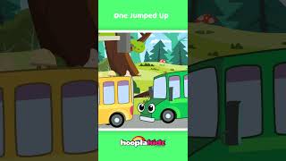 Wheels On The Bus Finger Family nurseryrhymes shorts kidssong [upl. by Aenehs]