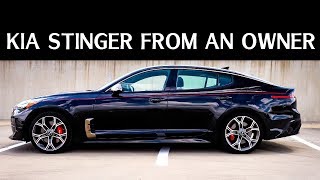 Kia Stinger 6 Months Later  Ownership Review [upl. by Marba]