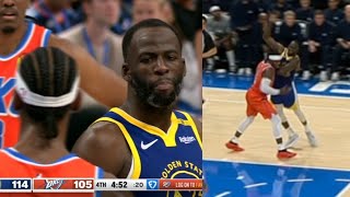 Draymond Green STRUCK Lu Dort amp then Call gets overturned Dray let them hear it later [upl. by Gregorius]