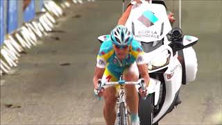 Tour de France 2010  stage 13  Vinokurouv sneakes away Armstrong unlucky again [upl. by Rosalinda]