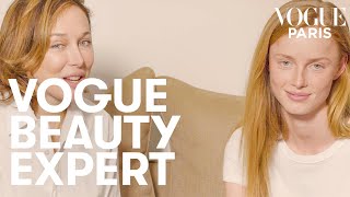 Beauty tutorial How to apply your moisturizer correctly  Tata Harper  Vogue Paris [upl. by Burch]