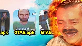 Trying to run GTA 5 on Mobile Bad Android Games [upl. by Schwab923]