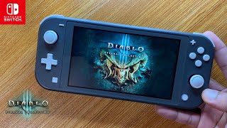 Diablo 3 Eternal Collection Nintendo Switch Lite Gameplay [upl. by Ikila495]