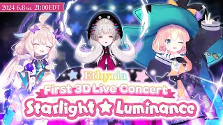 【Starlight ☆ Luminance】Ethyria’s First 3D Live Concert【NIJISANJI EN】 [upl. by Ennaj]