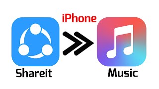 How to Transfer Music from SHAREit App to iPhone Music Player  Apple info [upl. by Hammel]