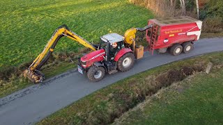 Gerwers mowing the roadside [upl. by Reemas]