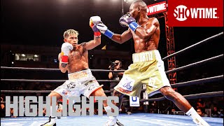 John Riel Casimero vs Guillermo Rigondeaux Highlights  SHOWTIME CHAMPIONSHIP BOXING [upl. by Laehplar]