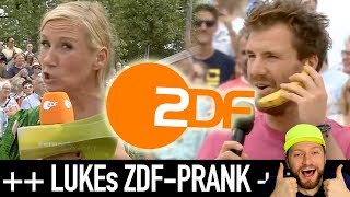 FernsehgartenPrank von Luke Mockridge Kiwi rastet aus  ZDFReaktion [upl. by Llenyl386]