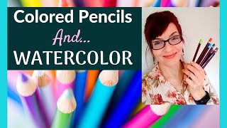 Derwent Coloursoft Pencils with Watercolor 10 beginner tips [upl. by Aleuqahs]