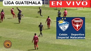 COBAN IMPERIAL VS MALACATECO EN VIVO POR GRANEGA 🔴 GUATEMALA LIGA NACIONAL  CLAUSURA  JORNADA 2 [upl. by Anelys591]