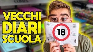 I NOSTRI VECCHI DIARI DI SCUOLA CRINGE LEVEL 9000 [upl. by Leroi]