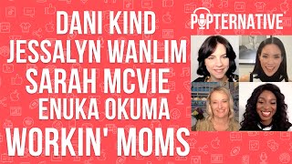 Workin Moms Season 7 Exclusive Interview Dani Kind Jessalyn Wanlim Enuka Okuma and Sarah McVie [upl. by Rowen629]