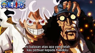 OP 1125  EDAN LUFFY MENGAMUK DI ELBAF KUZAN DAN KOMANDAN TITAN LAIN IKUT MERUSUH KE PULAU ELBAF [upl. by Akitahs]