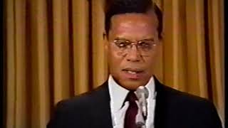 The Honorable Louis Farrakhan Speaks On Attitude [upl. by Currey]