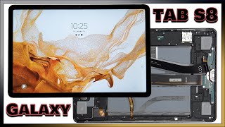 Samsung Galaxy Tab S8 Disassembly Teardown Repair Video Review [upl. by Berton850]