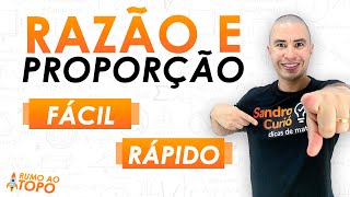 FÁCIL e RÁPIDO I RAZÃO E PROPORÇÃO [upl. by Friede194]