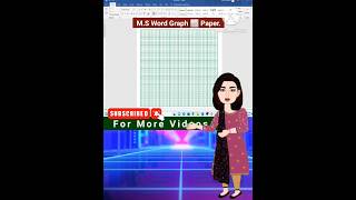 How to Make Graph 📈 Paper in MS Word । rijufreeeducation rijuadvancedtechnology [upl. by Yelmene237]