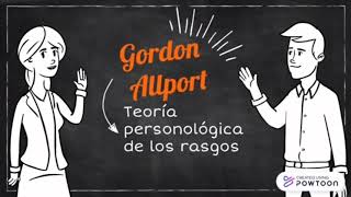 Teoría de los rasgos de la personalidad Gordon Allport [upl. by Reider]