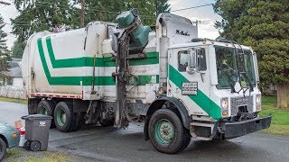 Mack MR  McNeilus AutoReach Garbage Truck [upl. by Assedo331]