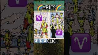 ARIES ♈️ TODAYS TAROT shorts love motivation inspiration tarot entertainment short art [upl. by Anikal]