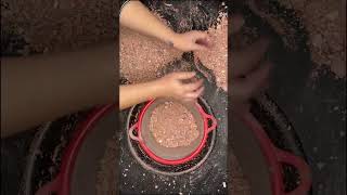 ASMR  PREP  Sifting  Crushing Gym Chalk  crunchy gritty [upl. by Aurelius]