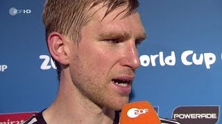 Per Mertesacker Interview im ZDF nach Spiel gegen Algerien  Full HD [upl. by Coryden]