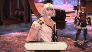 Syrcus Tower Cutscene part 1 FFXIV [upl. by Wallache]