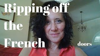 How to Remove Plastic Grid or Mullion from French Doors [upl. by Becki]