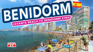 BENIDORM  Levante Beach to the Benidorm Strip [upl. by Notlok401]