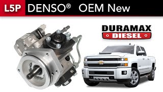 L5PL5D HP4 Injector Pump Denso®GM® New Duramax 2017Current [upl. by Aillicsirp166]