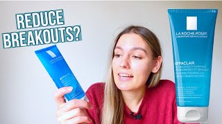 La RochePosay Effaclar Purifying Cleansing Gel Review after 2 weeks Before and After [upl. by Riannon]