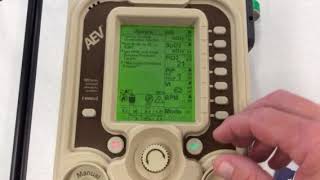 Setting up BiPAP for Zoll ventilator [upl. by Libove423]