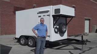 Polar King  Combination Cooler Freezer Trailer [upl. by Ledeen]