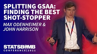 StatsBomb Conference 2021 Splitting GSAA Finding the best shotstopper for your team [upl. by Jacquet2]