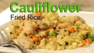 How To Make Cauliflower Fried Rice  Rockin Robin Cooks [upl. by Byran]