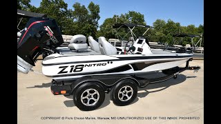 2024 Nitro Z18 Pro Pack bass boat w175HP ProXS Stock N1662 [upl. by Magbie]