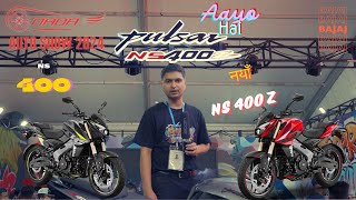 Bajaj Pulsar NS 400 Z NADA 2024First ImpressionsBikePriceNepal [upl. by Leuqim]