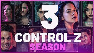 Control Z season 3 netflix trailer cast teaser movie Control Z season 3 Release date [upl. by Corri]