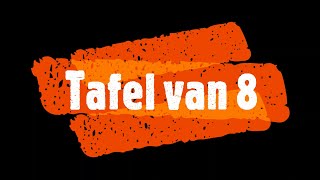 Tafel van 8 oefenen [upl. by Pudens951]