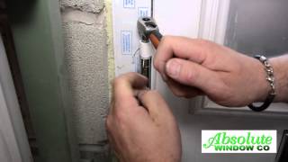 How To Adjust A Composite Door Hinge amp Keeps [upl. by Novj]