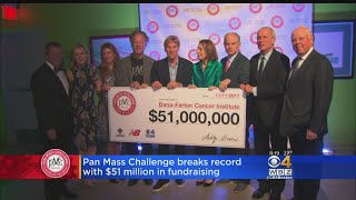 Pan Mass Challenge Breaks Record With 51 Million In Fundraising [upl. by Nahshu569]