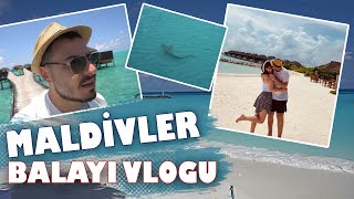 MALDİVLER BALAYI VLOG  KAMERAMIZ OKYANUSA DÜŞTÜ [upl. by Fletcher168]